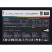 Picture of Aerocool LUXRGB550M Rgb Modular Pc Power Supply 550W 80Plus Bronze 230V Black - Aeropgsluxrgb-550