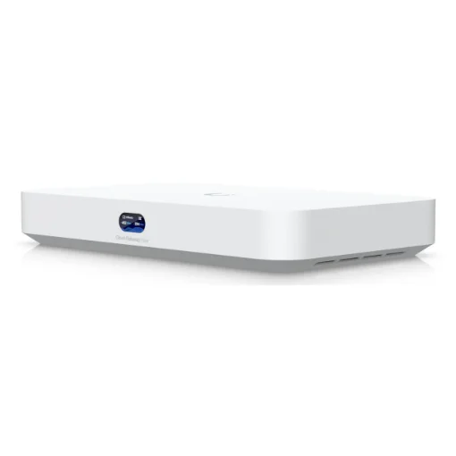 Picture of Ubiquiti Ucg-Fiber (30W) Gateway/Controller 10, 100, 1000, 2500, 10000 Mbit/S - Ucg-Fiber