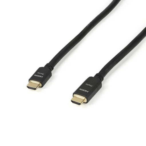 Picture of Startech.Com 66ft (20m) Active Hdmi Cable - 4K High Speed Hdmi Cable with Ethernet - CL2 Rated for In-Wall Install - 4K 30Hz Video - Hdmi 1.4 Cord - for Hdmi Monitor, Projector, Tv, Display - HDMM20MA