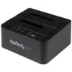 Picture of Startech.Com Standalone Hard Drive Duplicator, Dual Bay Hdd/Ssd Cloner/Copier, Usb 3.1 (10Gbps) To Sata Iii Hdd/Ssd Docking Station, Hard Disk Duplicator Dock, Hard Drive Cloner - Sdock2u313r
