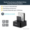 Picture of Startech.Com Standalone Hard Drive Duplicator, Dual Bay Hdd/Ssd Cloner/Copier, Usb 3.1 (10Gbps) To Sata Iii Hdd/Ssd Docking Station, Hard Disk Duplicator Dock, Hard Drive Cloner - Sdock2u313r
