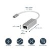 Picture of Startech.Com Usb-C To Gigabit Network Adapter - Silver - Us1gc30a