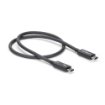 Picture of Startech.Com 0.5m Thunderbolt 3 (40Gbps) Usb-C Cable - Thunderbolt, Usb, and Displayport Compatible - Tblt34mm50cm