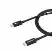 Picture of Startech.Com 1m Thunderbolt 3 (20Gbps) Usb-C Cable - Thunderbolt, Usb, and Displayport Compatible - Tblt3mm1m