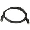 Picture of Startech.Com 1m Thunderbolt 3 (20Gbps) Usb-C Cable - Thunderbolt, Usb, and Displayport Compatible - Tblt3mm1m
