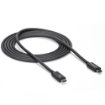 Picture of Startech.Com 2m Thunderbolt 3 (20Gbps) Usb-C Cable - Thunderbolt, Usb, and Displayport Compatible - Tblt3mm2m