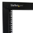 Picture of Startech.Com 2-Post 42U Mobile Open Frame Server Rack, Two Post 19in Network Rack with Wheels, Rolling Open Rack for Av/Data/Media/It Equipment, Computer Rack for Home/Office Spaces - Casters Included - 2POSTRACK42