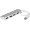 Picture of Startech.Com 4-Port Usb Hub, Usb a To 4x Usb-A Ports, Usb 5Gbps, Rugged Design, Bus-Powered, Portable Laptop Usb 3.0 Hub - ST43004UA