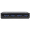 Picture of Startech.Com 4-Port Usb 3.0 Hub Plus Dedicated Charging Port - 1 X 2.4A Port~4-Port Usb 3.0 Hub (5Gbps) Plus Dedicated Charging Port - 1 X 2.4A Port - St53004u1c