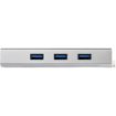 Picture of Startech.Com 3-Port Portable Usb 3.0 Hub Plus Gigabit Ethernet - Built-In Cable~3-Port Portable Usb 3.0 Hub Plus Gigabit Ethernet - 5Gbps - Built-In Cable - St3300g3ua