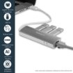 Picture of Startech.Com 3-Port Portable Usb 3.0 Hub Plus Gigabit Ethernet - Built-In Cable~3-Port Portable Usb 3.0 Hub Plus Gigabit Ethernet - 5Gbps - Built-In Cable - St3300g3ua