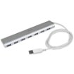 Picture of Startech.Com 7-Port Usb Hub, Usb a To 7x Usb-A Ports, Usb 5Gbps, Rugged Design, Bus or Self-Powered, Portable Laptop Usb 3.0 Hub Expansion with Power Supply - ST73007UA