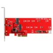 Picture of Startech.Com 2x M.2 Sata Ssd Controller Card - Pcie - Pex2m2