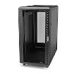 Picture of Startech.Com 4-Post 25U Server Rack Cabinet, Lockable 19" Data Rack Cabinet for Computer / Av / It Equipment, Office / Home Network Rack with Casters & Adjustable Mounting Rails - RK2536BKF