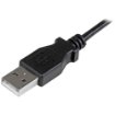 Picture of Startech.Com Micro-Usb Charge-And-Sync Cable M/M - Right-Angle Micro-Usb - 24 Awg - 2 M (6 Ft.) - USBAUB2MRA