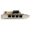 Picture of Startech.Com 4-Port Pcie Gigabit Network Adapter Card - St1000spex43