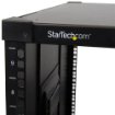 Picture of Startech.Com 4-Post 9U Mobile Open Frame Server Rack, Four Post Network Rack with Wheels, 19" Rolling Rack for Home/Office Narrow Floor Spaces, Small Data Rack for Computer/Av/It Equipment - Taa Compliant - RK960CP