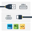 Picture of Startech.Com Usb-C To Usb-A Cable - M/M - 1m (3ft) - Usb 2.0 - Usb2ac1m