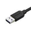 Picture of Startech.Com Slim Micro Usb 3.0 Cable - M/M - Right-Angle Micro-Usb - 0.5m (20in) - Usb3au50cmrs