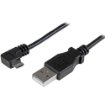 Picture of Startech.Com Micro-Usb Charge-And-Sync Cable M/M - Right-Angle Micro-Usb - 30/24 Awg - 1 M (3 Ft.) - USBAUB1MRA
