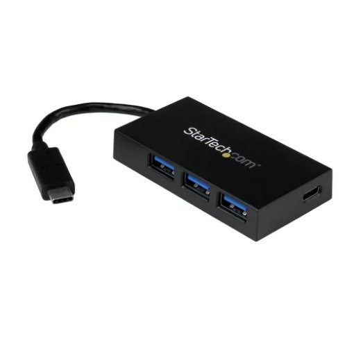 Picture of Startech.Com 4-Port Usb-C Hub - Usb-C To 1x Usb-C and 3x Usb-A - Usb 3.0 Hub~4-Port Usb-C Hub - Usb-C To 1x Usb-C and 3x Usb-A - Usb 3.0 Hub - 5Gbps - Hb30c3a1cfb