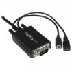 Picture of Startech.Com Displayport To Vga Adapter Cable with Audio - 10ft (3m) - Dp2vgaamm3m