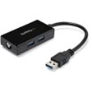 Picture of Startech.Com Usb To Ethernet Adapter, Usb 3.0 To 10/100/1000 Gigabit Ethernet Lan Converter for Laptops, 11.8in/30cm Attached Cable, Usb To RJ45 Adapter, Nic Adapter, Usb Network Adapter - Usb31000s2h