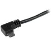 Picture of Startech.Com Micro-Usb Cable with Right-Angled Connectors - M/M - 2m (6ft) - Usb2aub2ra2m