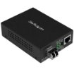 Picture of Startech.Com Gigabit Ethernet Fiber Media Converter - Compact - 850nm Mm Lc - 550m - MCM1110MMLC