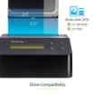 Picture of Startech.Com Single Bay Hard Drive Eraser, Standalone Hdd/Ssd Sanitizer, Usb 3.0 To Sata Ii (3 Gbps), 9 Erase Modes, Lcd Display, Secure Erase Hard Disk Sanitizer Dock, Db-9 Printer Port, Taa Compliant - Sdock1eu3p