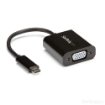 Picture of Startech.Com Usb-C To Vga Adapter - Black - 1080p - Video Converter for Your Macbook Pro - Usb C To Vga Display Dongle - Upgraded Version Is CDP2VGAEC - CDP2VGA