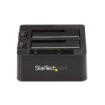 Picture of Startech.Com Dual-Bay Usb 3.2 Gen 2 To Sata Hard Drive Docking Station, Usb 10Gbps Hard Drive Dock, External 2.5/3.5" Sata I/Ii/Iii Ssd/Hdd Docking Station, Hot-Swap Hard Drive Bay, Top-Loading - Sdock2u313