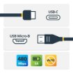 Picture of Startech.Com Usb-C To Micro-B Cable - M/M - 1m (3ft) - Usb 2.0 - Usb2cub1m