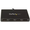 Picture of Startech.Com 4-Port Multi Monitor Adapter - Displayport 1.2 Mst Hub - 4x 1080p - Displayport Video Splitter for Extended Desktop Mode on Windows Pcs Only - Dp To Quad Dp Monitors - MSTDP124DP