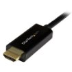 Picture of Startech.Com 3ft (1m) Displayport To Hdmi Cable - 4K 30Hz - Displayport To Hdmi Adapter Cable - Dp 1.2 To Hdmi Monitor Cable Converter - Latching Dp Connector - Passive Dp To Hdmi Cord - Dp2hdmm1mb