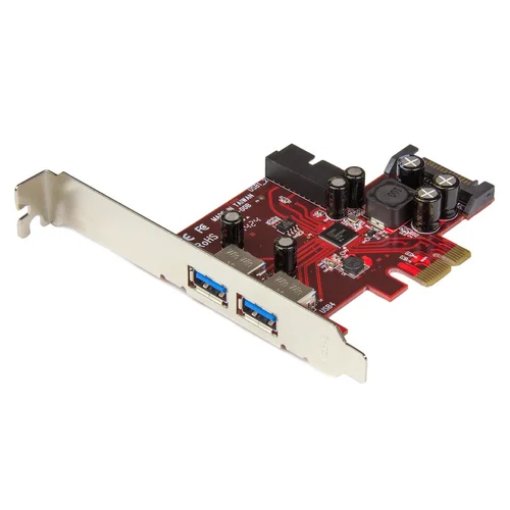 Picture of Startech.Com 4 Port Pci Express Usb 3.0 Card - 2 External & 2 Internal - Sata Power - Uasp Support - 2x Internal (Idc) Motherboard-Style Headers - Pexusb3s2ei