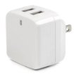 Picture of Startech.Com Dual-Port Usb Wall Charger - International Travel - 17W/3.4A - White - USB2PACWH