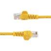 Picture of Startech.Com Cat5e Patch Cable with Snagless RJ45 Connectors - 3m, Yellow - 45Pat3myl