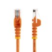 Picture of Startech.Com Cat5e Patch Cable with Snagless RJ45 Connectors - 3m, Orange - 45Pat3mor