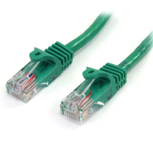 Picture of Startech.Com Cat5e Patch Cable with Snagless RJ45 Connectors - 3m, Green - 45Pat3mgn