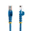Picture of Startech.Com Cat5e Patch Cable with Snagless RJ45 Connectors - 2m, Blue - 45Pat2mbl
