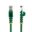 Picture of Startech.Com Cat5e Patch Cable with Snagless RJ45 Connectors - 1m, Green - 45Pat1mgn
