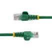 Picture of Startech.Com Cat5e Patch Cable with Snagless RJ45 Connectors - 1m, Green - 45Pat1mgn