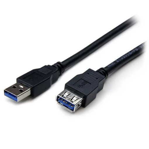 Picture of Startech.Com 2m Black Superspeed Usb 3.0 Extension Cable a To a - M/F - Usb3sext2mbk