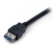 Picture of Startech.Com 2m Black Superspeed Usb 3.0 Extension Cable a To a - M/F - Usb3sext2mbk