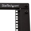 Picture of Startech.Com 4-Post 12U Mobile Open Frame Server Rack, Four Post 19" Network Rack with Wheels, Rolling Rack with Adjustable Depth for Computer/Av/Data/It Equipment - Casters, Leveling Feet or Floor Mounting - 4Postrack12u