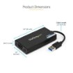 Picture of Startech.Com Usb 3.0 To Hdmi Adapter - 4K 30Hz Ultra Hd - Displaylink Certified - Usb Type-A To Hdmi Display Adapter Converter for Monitor - External Video & Graphics Card - Mac & Windows - Usb32hd4k