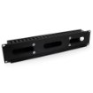 Picture of Startech.Com Horizontal 2U Server Rack Cable Management Finger Duct W/ Cover - 19" Network Rack Wire Duct Raceway Panel - Slotted Wire Duct - CMDUCT2U