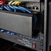 Picture of Startech.Com Horizontal 2U Server Rack Cable Management Finger Duct W/ Cover - 19" Network Rack Wire Duct Raceway Panel - Slotted Wire Duct - CMDUCT2U