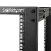 Picture of Startech.Com 4-Post 25U Mobile Open Frame Server Rack, Four Post 19in Network Rack with Wheels, Rolling Rack with Adjustable Depth for Computer/Av/Data/It Equipment - Casters, Leveling Feet or Floor Mounting - 4Postrack25u